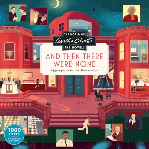 World of Agatha Christie: And Then There Were None a 1000-Piece Jigsaw Puzzle: Illustrated by Ruby Ash