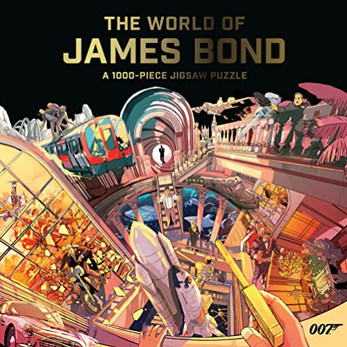 World of James Bond 1000 Piece Puzzle: A 1000-Piece Jigsaw Puzzle
